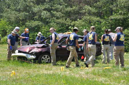 Forensic Post-blast Crime Scene Training