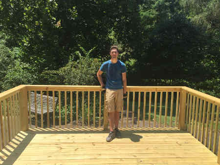 Josh Lennon's Wood Deck Project
