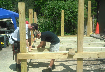 Arboretum Deck Eagle Scout Building Project
