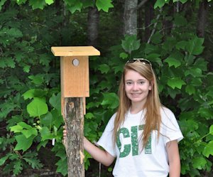 Sascha Richey's Bluebird Box Donation